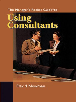 cover image of The Manager's Pocket Guide to Using Consultants
